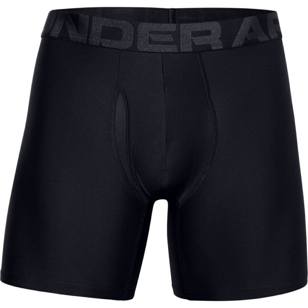 Under Armour 2 Pack Mens Tech 6" Boxerjock - blue and gray - Size Small